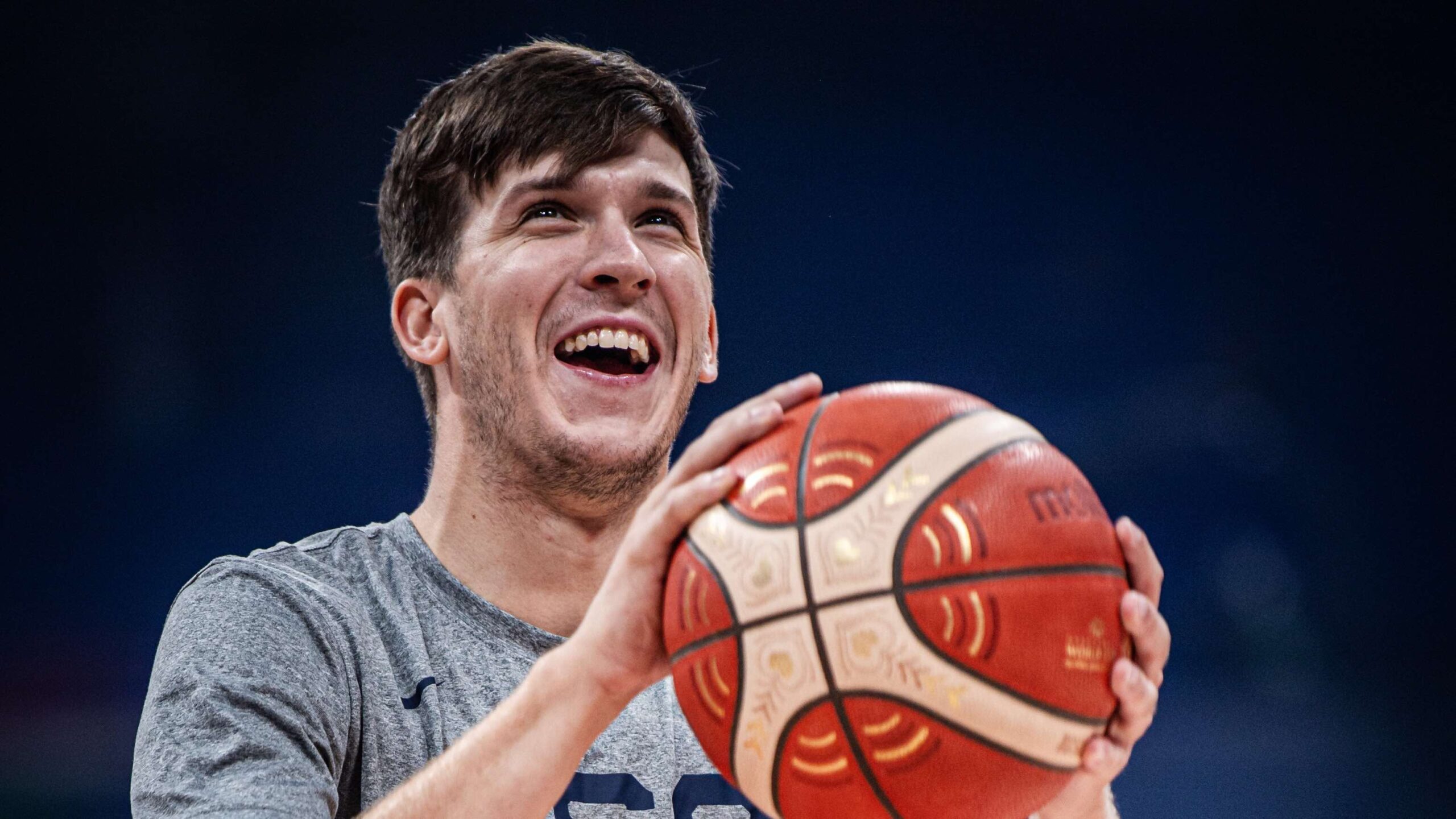 Austin Reaves playing for Team USA in the 2023 FIBA World Cup in the Philippines