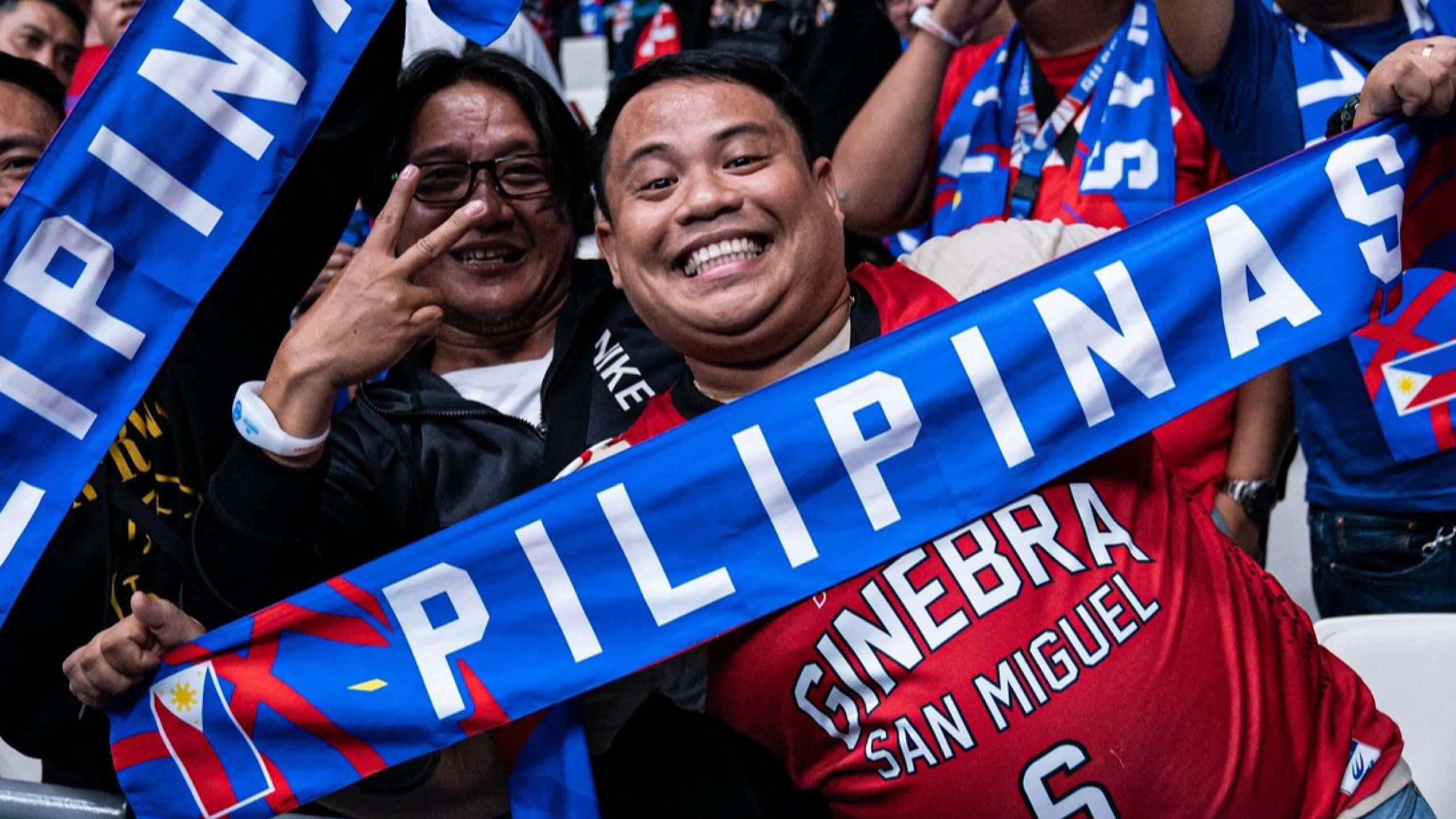 Gilas Pilipinas fans at the 2023 FIBA World Cup