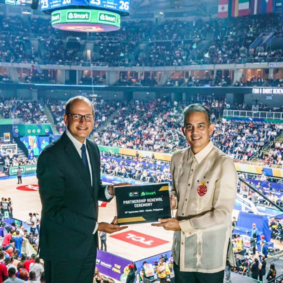 Smart and FIBA renew their Global Partnership