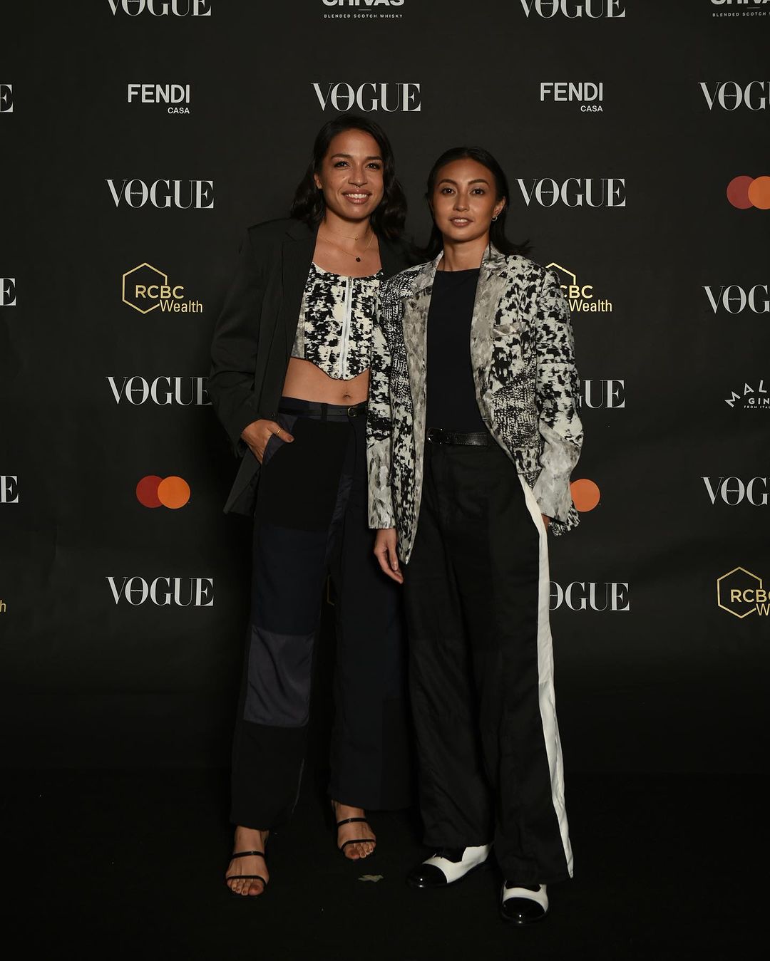Athletes at the Vogue Philippines Anniversary Gala: Hali Long and Inna Palcios