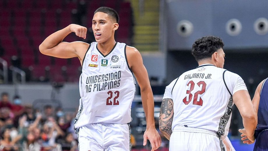 UP Fighting Maroons star Zavier Lucero was the fifth overall pick in the PBA Draft