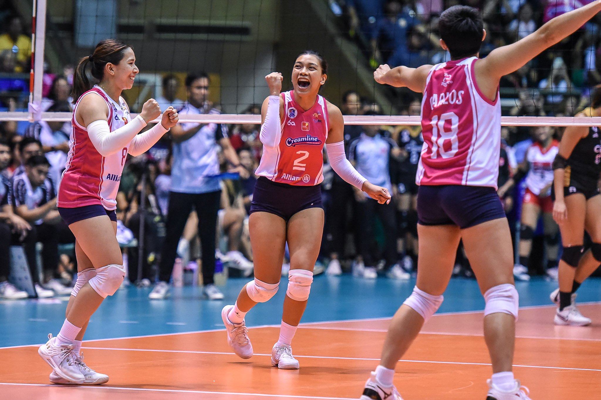 Creamline in the Premier Volleyball League in the Philippines