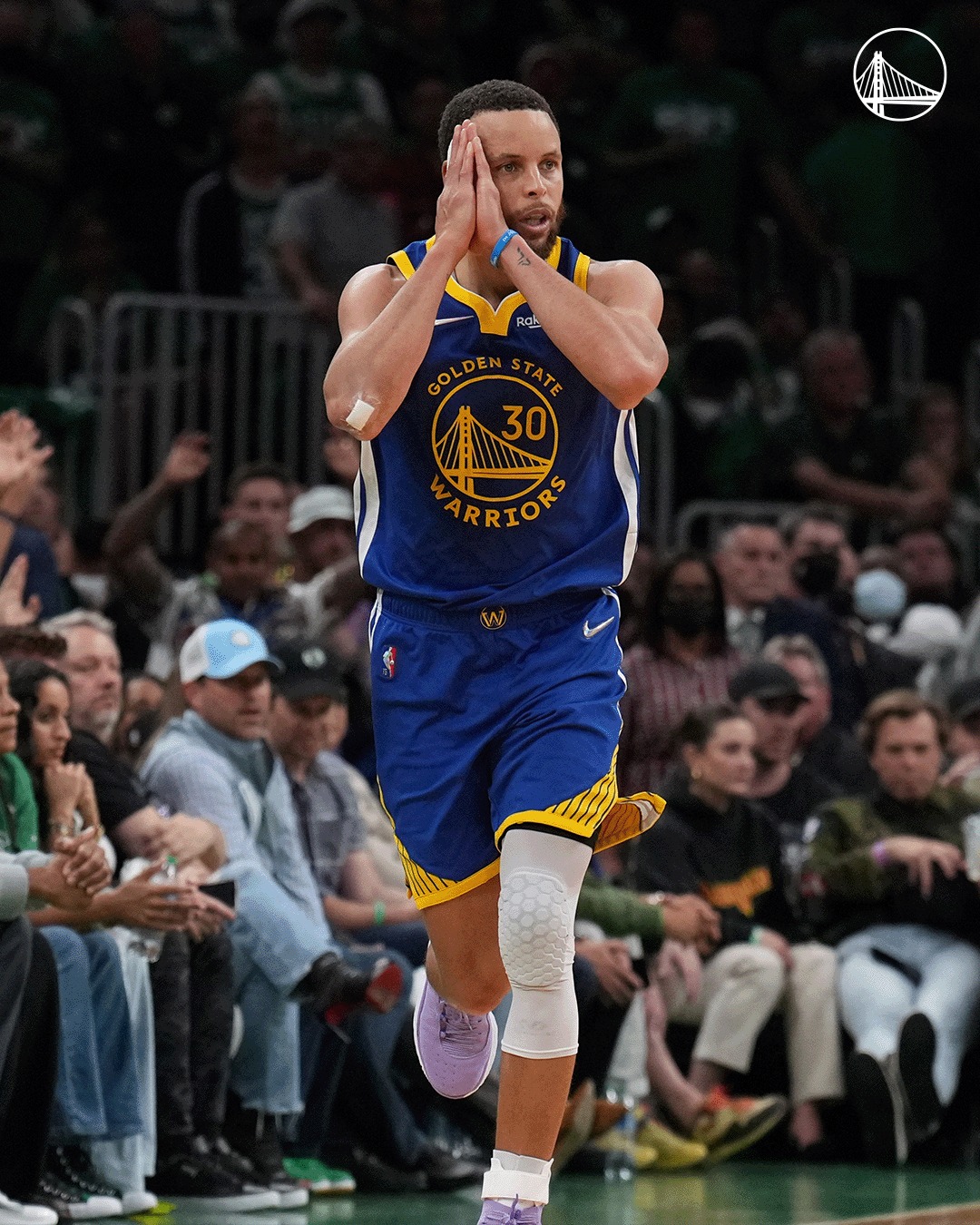 Stephen Curry for the Golden State Warriors