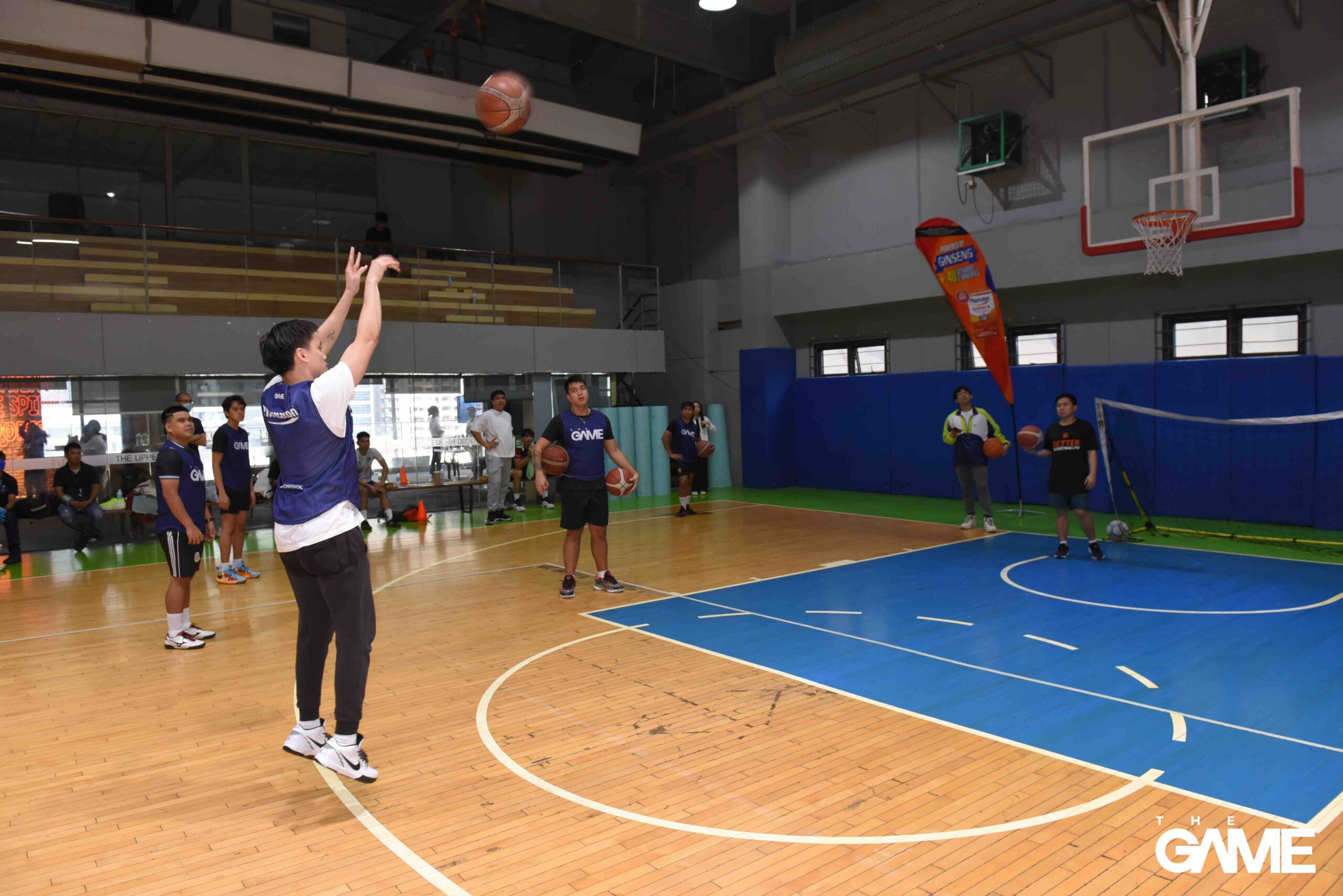 Three-point shootout at The GAME Skills Camp