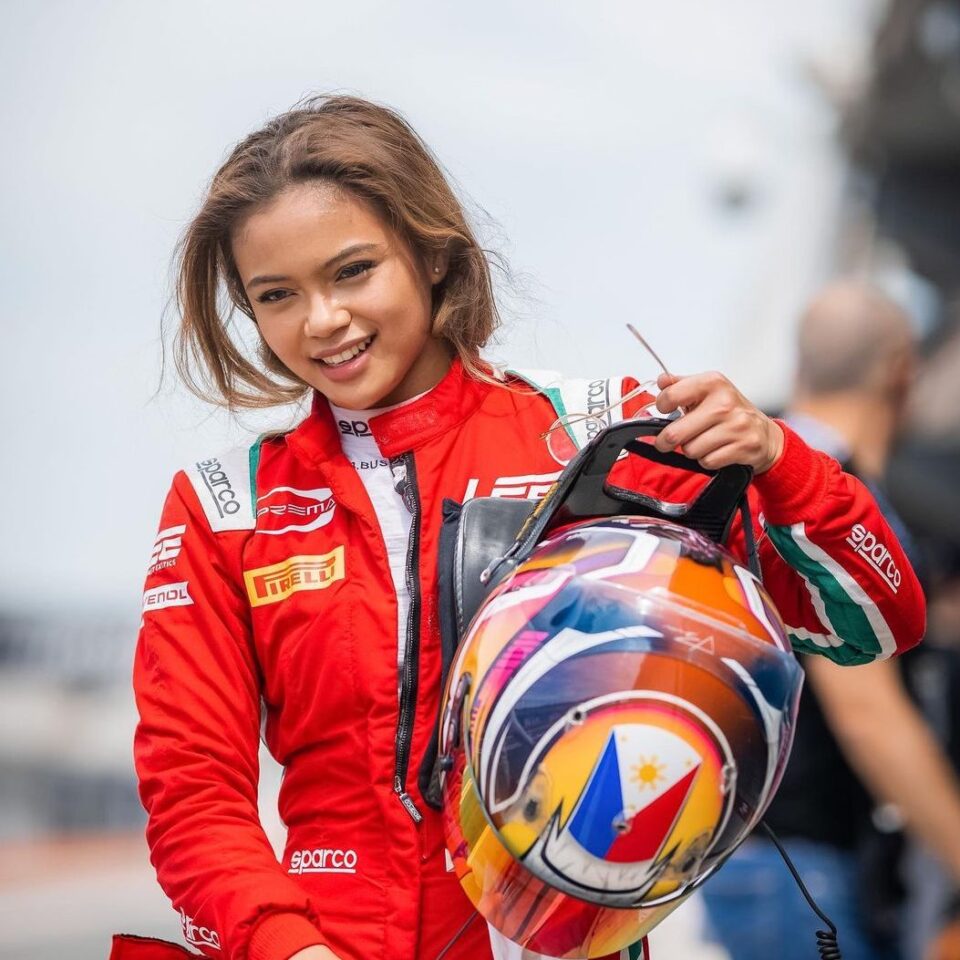 Bianca Bustamante representing PREMA Racing in the first season of F1 Academy