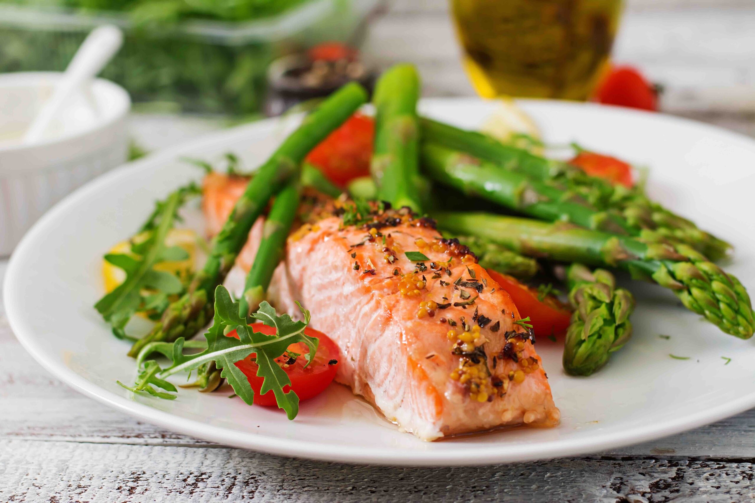 Nutrients for athletes: Salmon is a good source of Omega-3 fatty acids