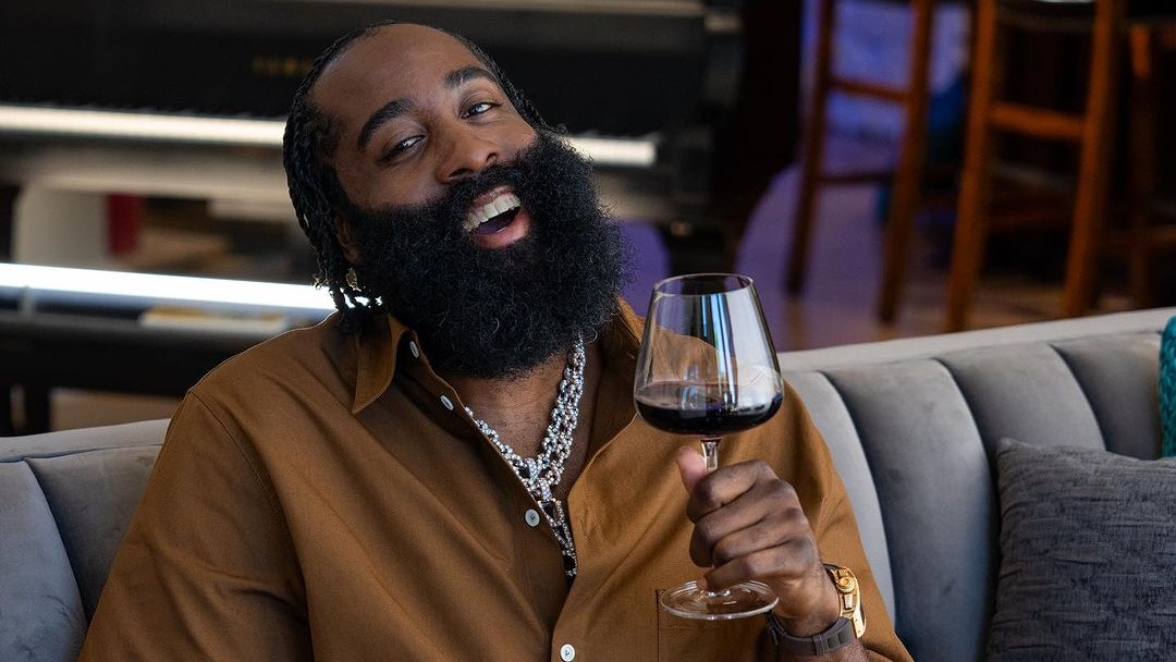 James Harden wine