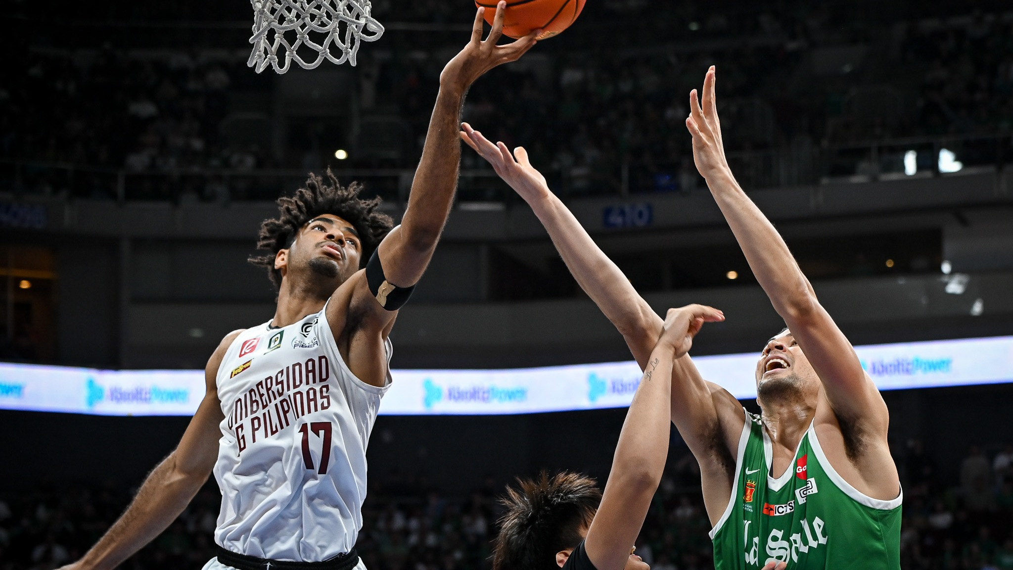 UP Fighting Maroons (Francis Lopez) vs. DLSU Green Archers (Mike Phillips)