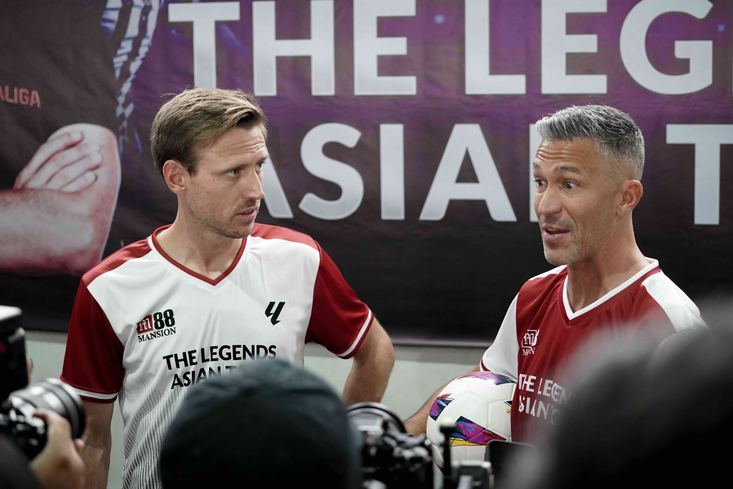 LaLiga The Legends Asian Tour 2023 with Nacho Monreal and Luis Garcia