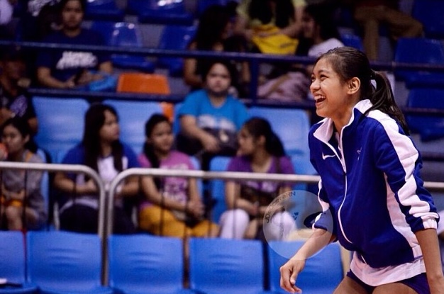 Philippine Volleyball player Alyssa Valdez for Ateneo Lady Eagles