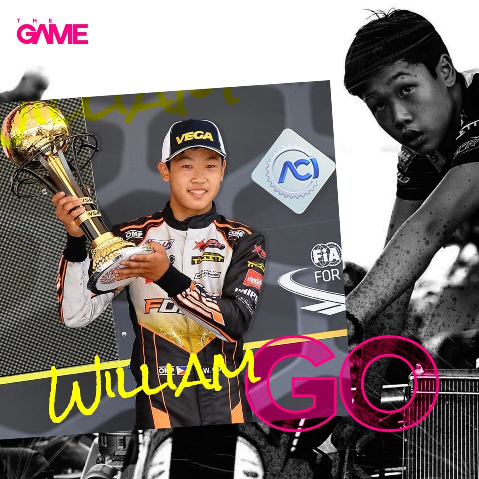 Filipino racer William Go (The GAME)
