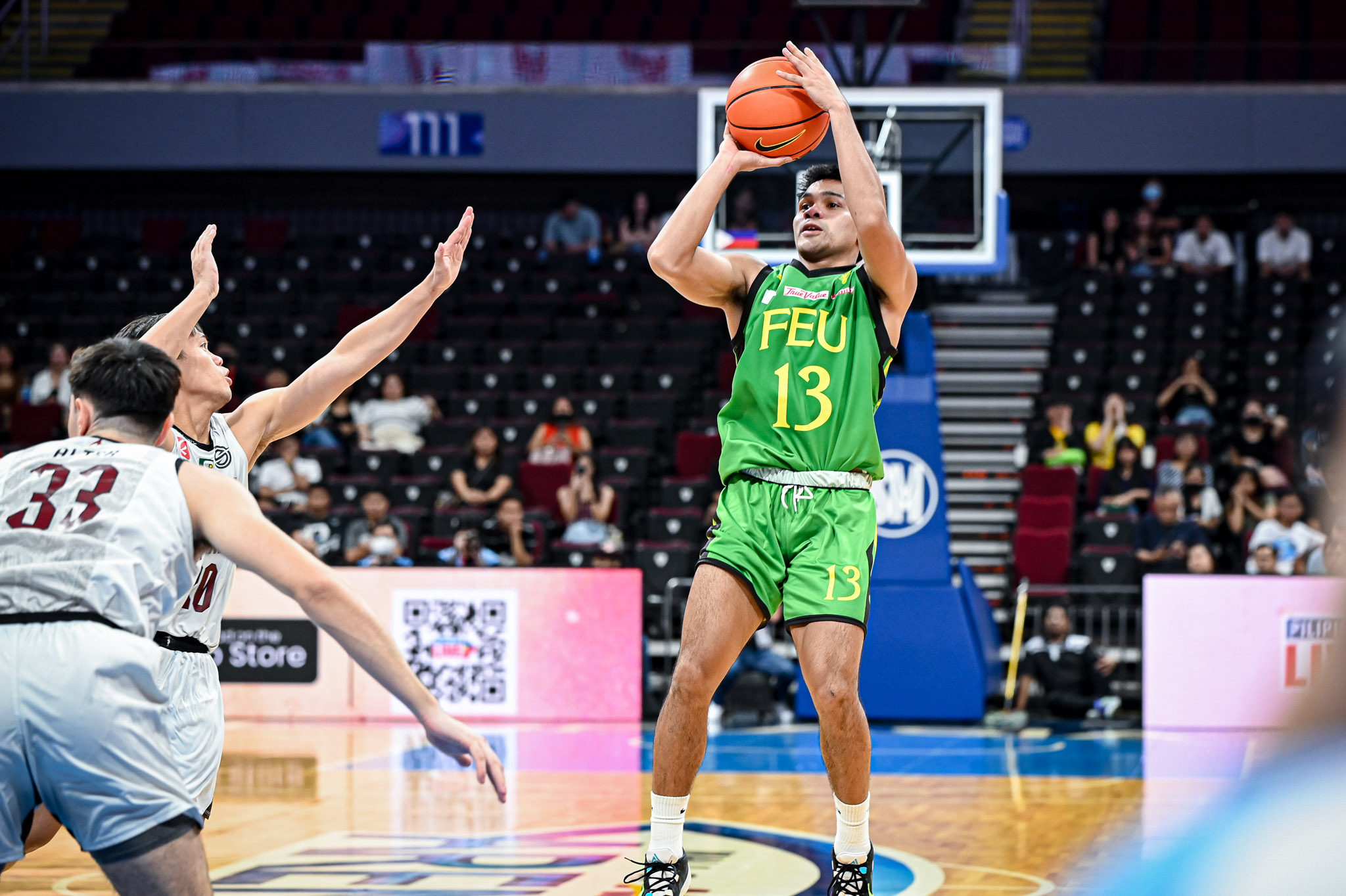 Losing several key players in Season 87, FEU's scouts are likely on the lookout for new talents for UAAP Season 87. (Photo credit: UAAP Media Bureau) 