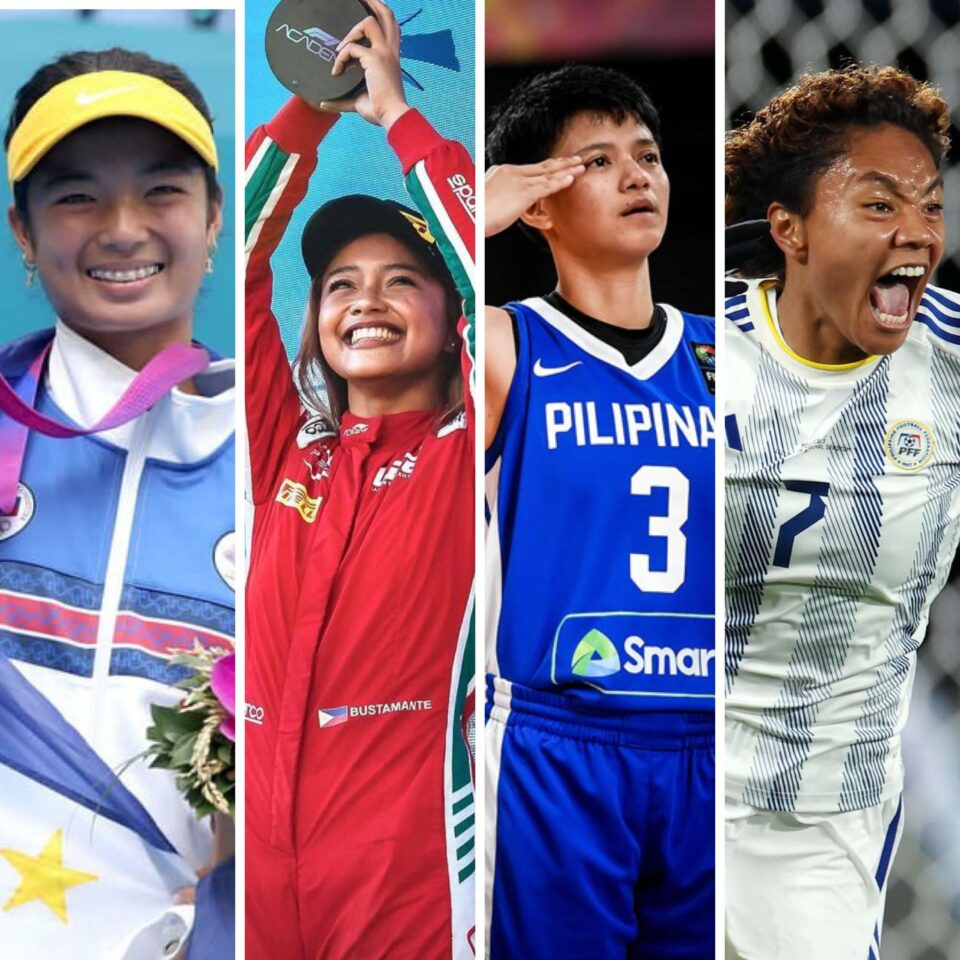 The Philippines' top female athletes of 2023