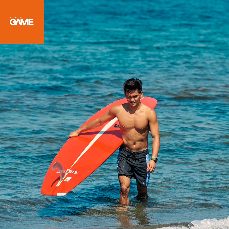 Jay-R Esquivel The GAME 2024 April Feature - Surfing tips for beginners