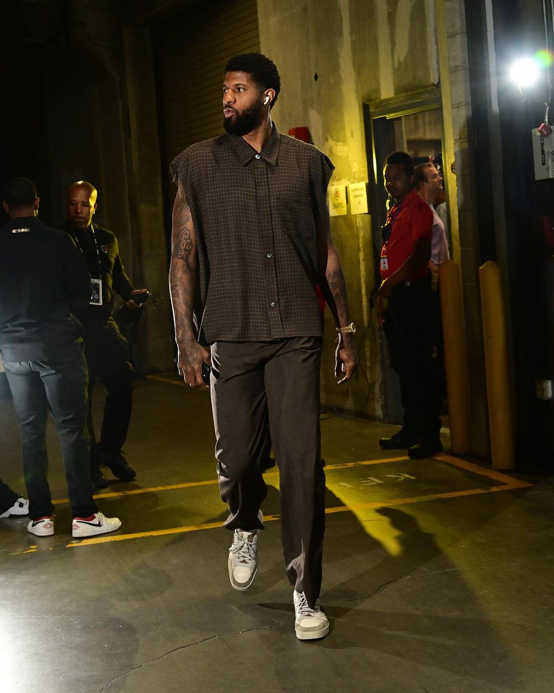 nba playoffs fashion trends paul george