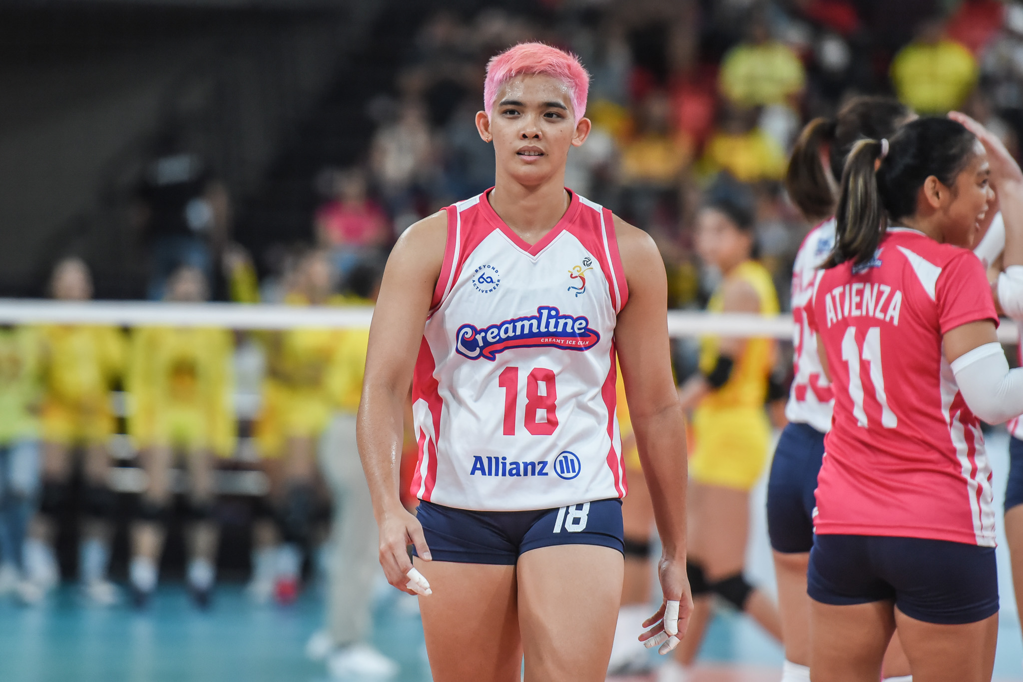 Creamline Cool Smashers PVL player Tots Carlos