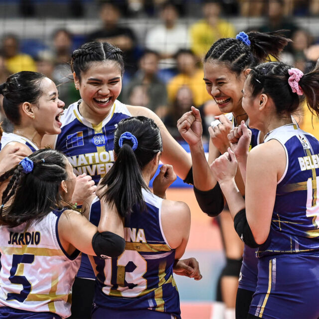 NU Lady Bulldogs Sweep UST In UAAP Finals Opener