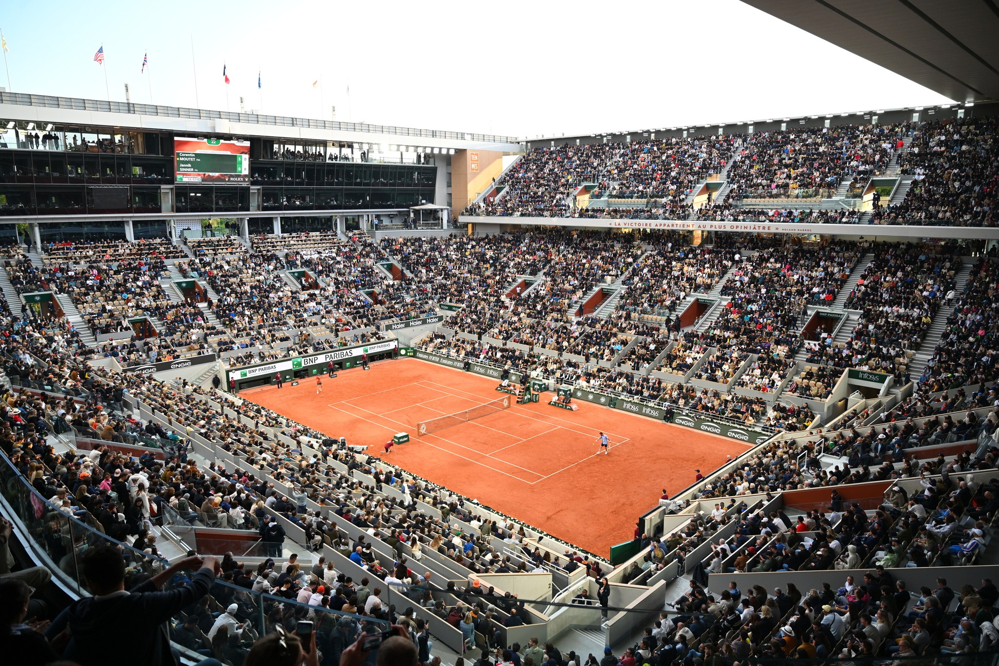 paris olympics stadiums: Roland Garros