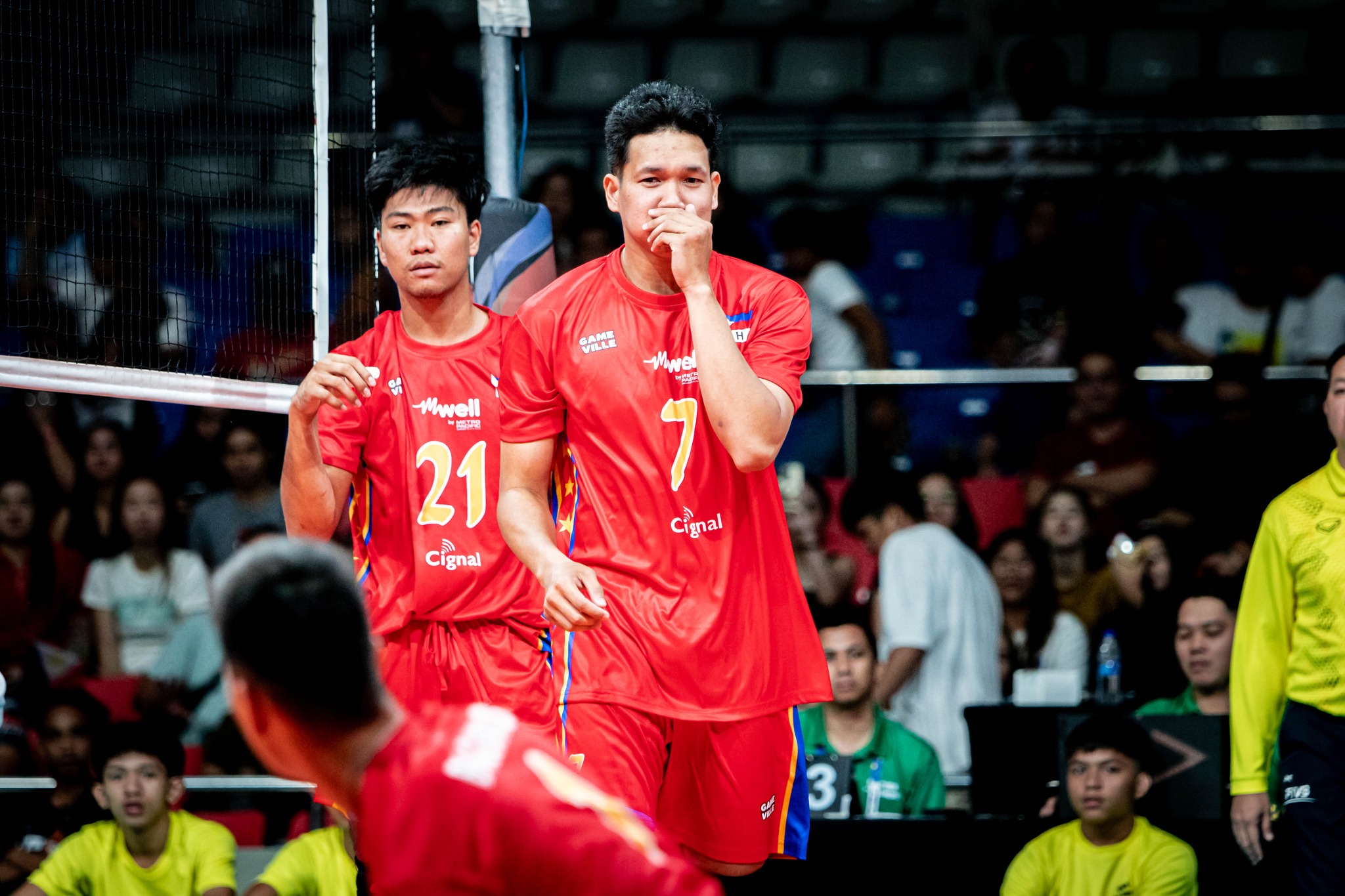 A shot of Alas Pilipinas veteran Kim Malabunga during the SEA V.League