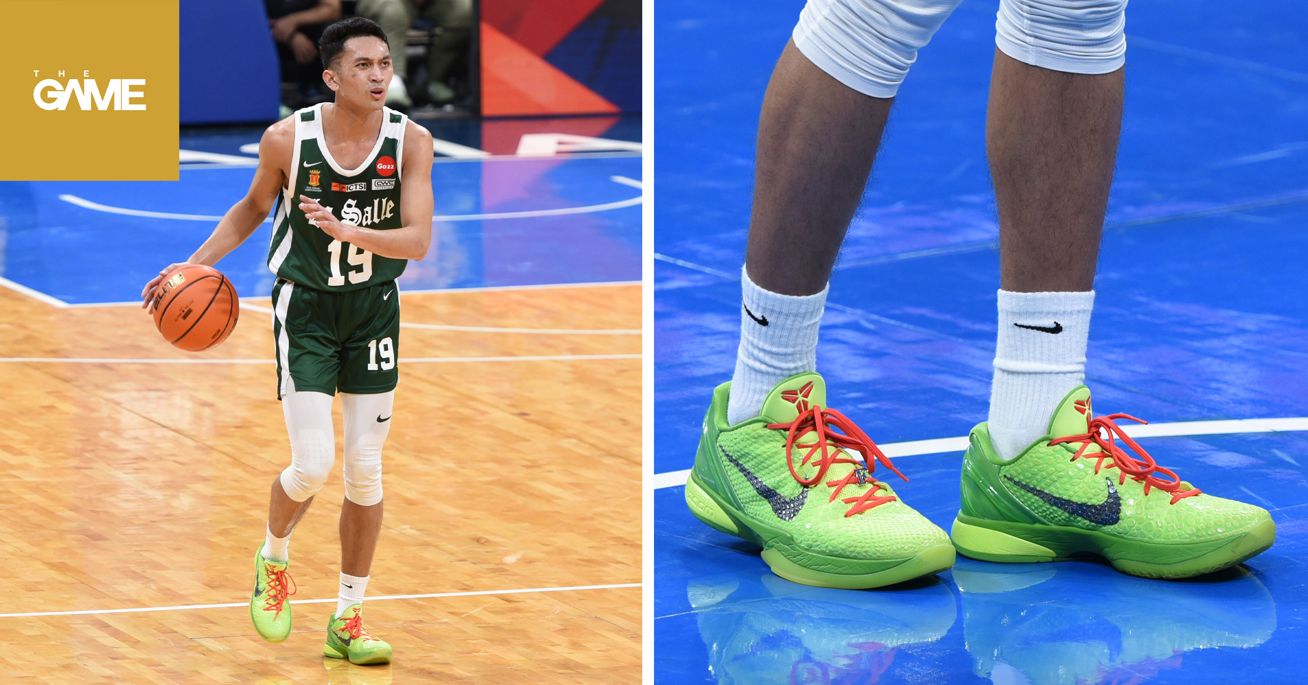 UAAP Season 87 Men's Basketball - La Salle vs. Ateneo Shoes (David Dungo)