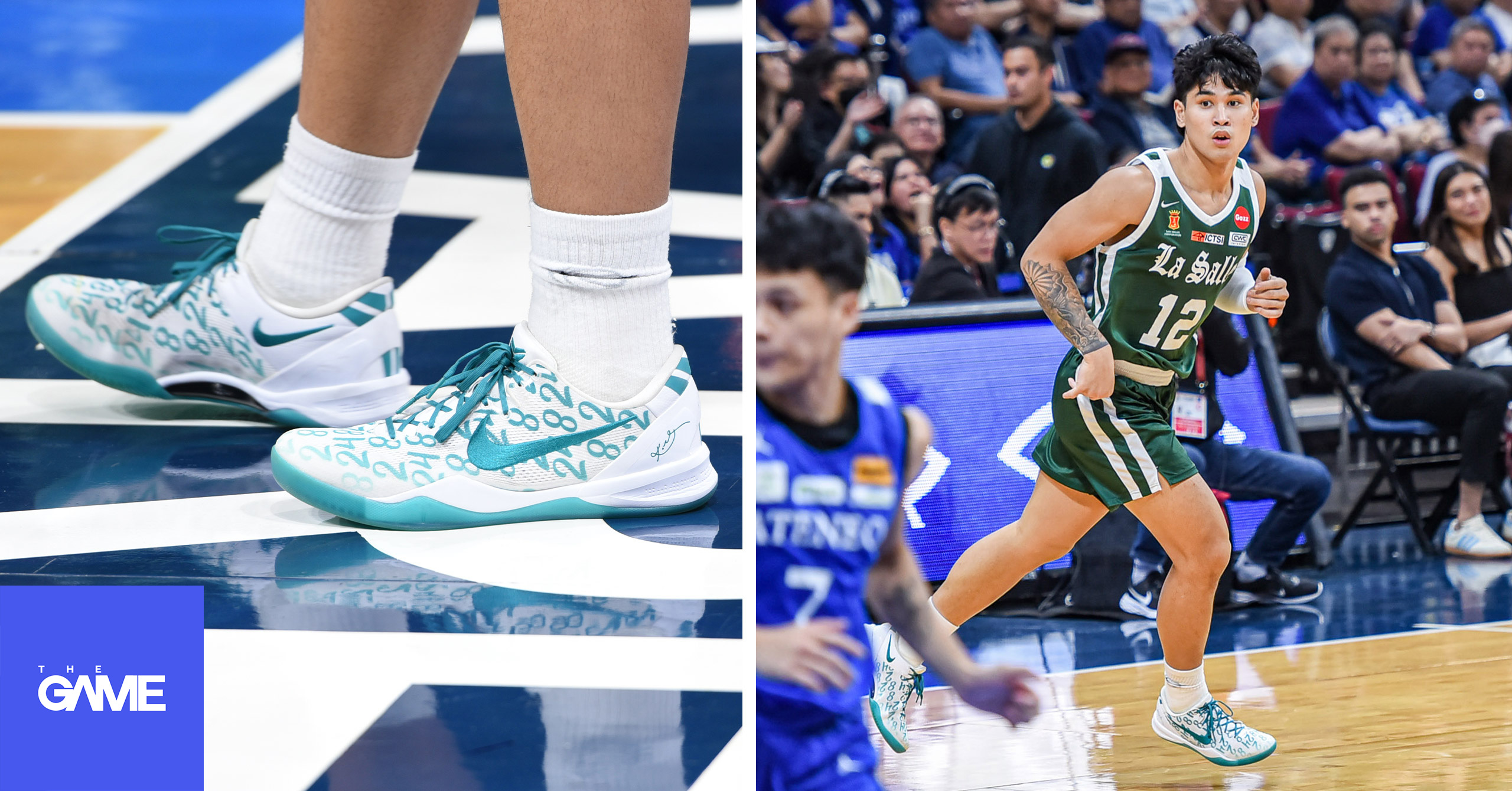 UAAP Season 87 Men's Basketball - La Salle vs. Ateneo Shoes (Earl Abadam)