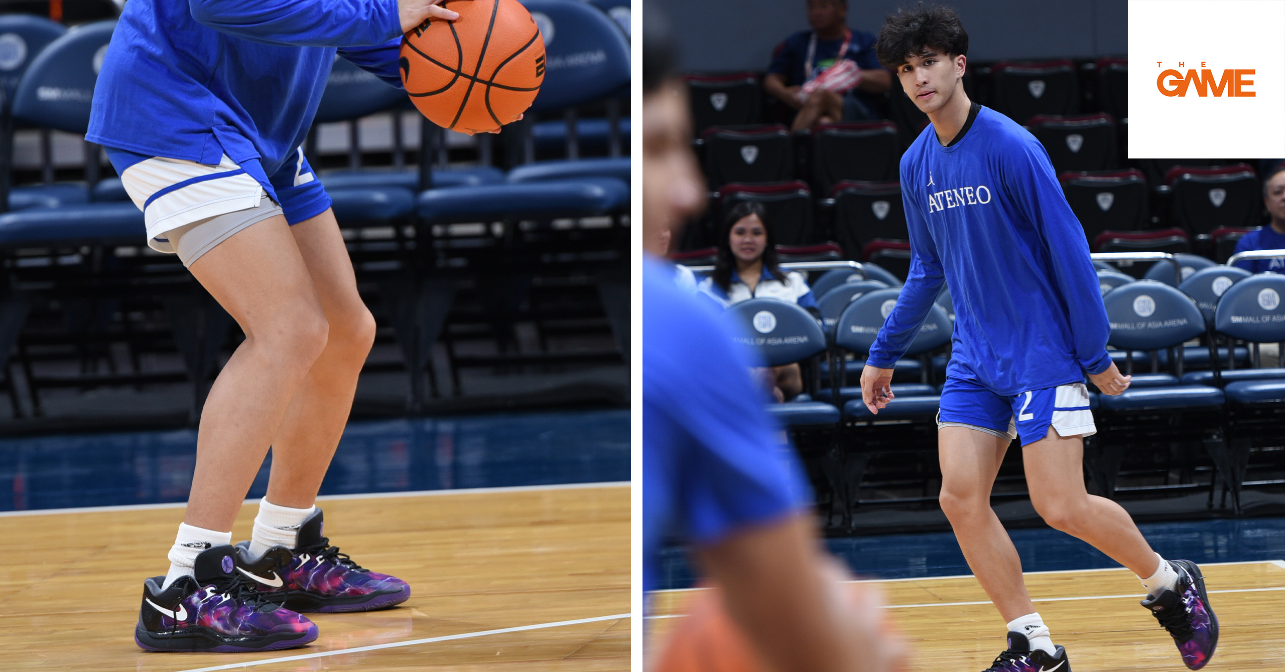 UAAP Season 87 Men's Basketball - La Salle vs. Ateneo Shoes (Kyle Gamber)