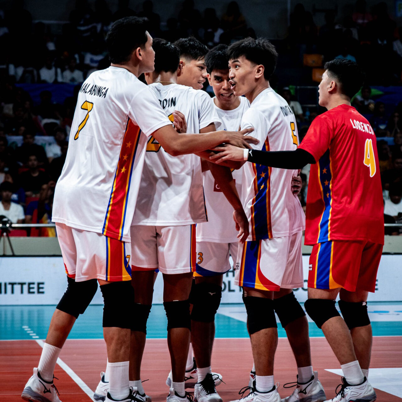 Alas Pilipinas men's during the SEA V.League