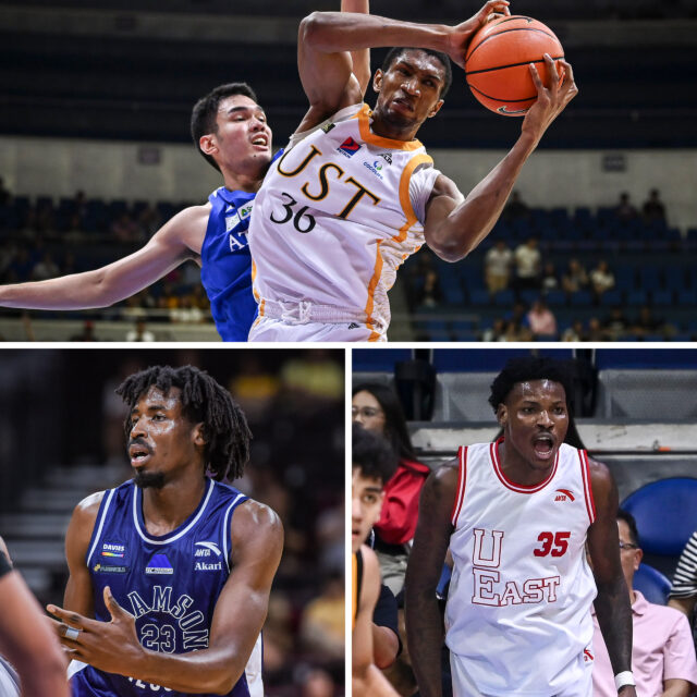 Some of the UAAP Season 87 FSAs: Precious Momowei, Mo Tounkara, and OJ Ojarikre