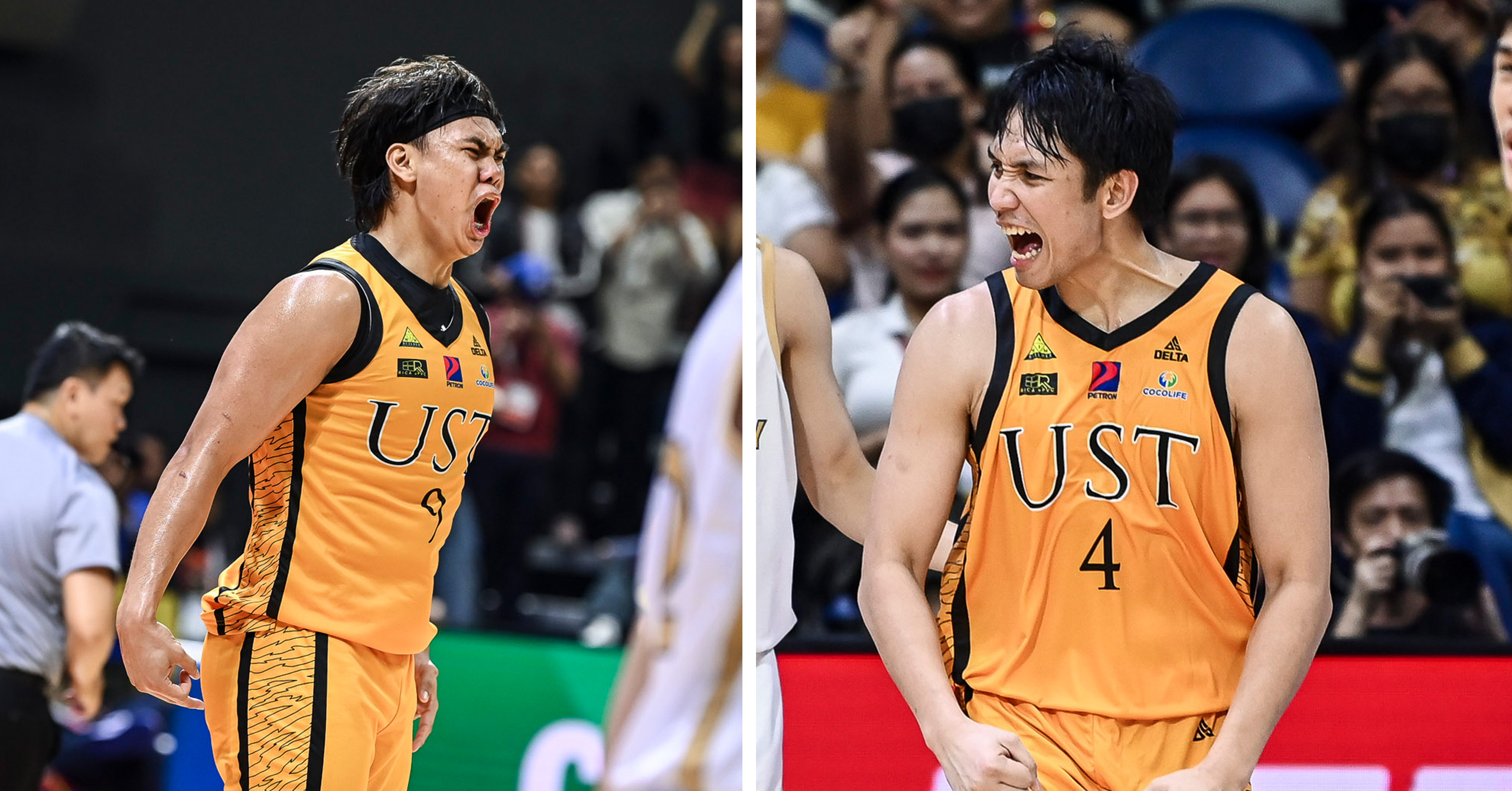 UST's Nic Cabañero and Christian Manaytay