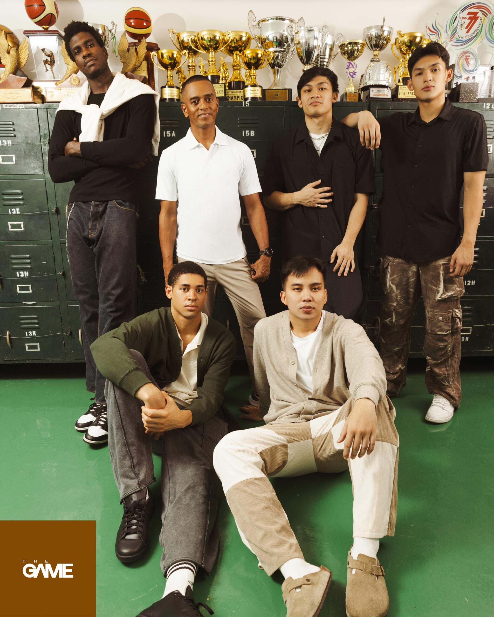 The DLSU Green Archers  (Topex Robinson, Mike Phillips, CJ Austria, JC Macalalag, Henry Agunanne, Josh David)  - The GAME September Cover Story 