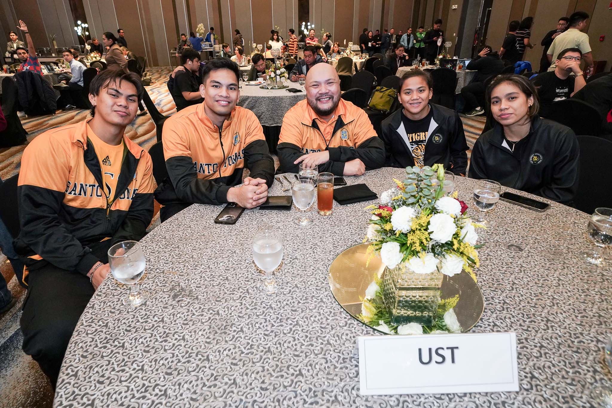 The UST Growling Tigers during the UAAp press conference