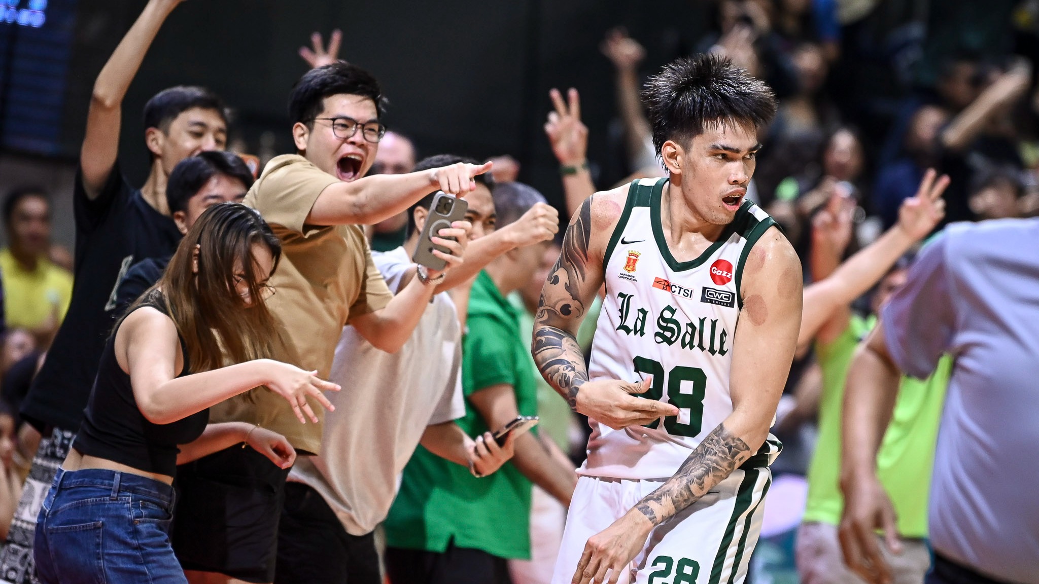 DLSU vs NU - UAAP Season 87