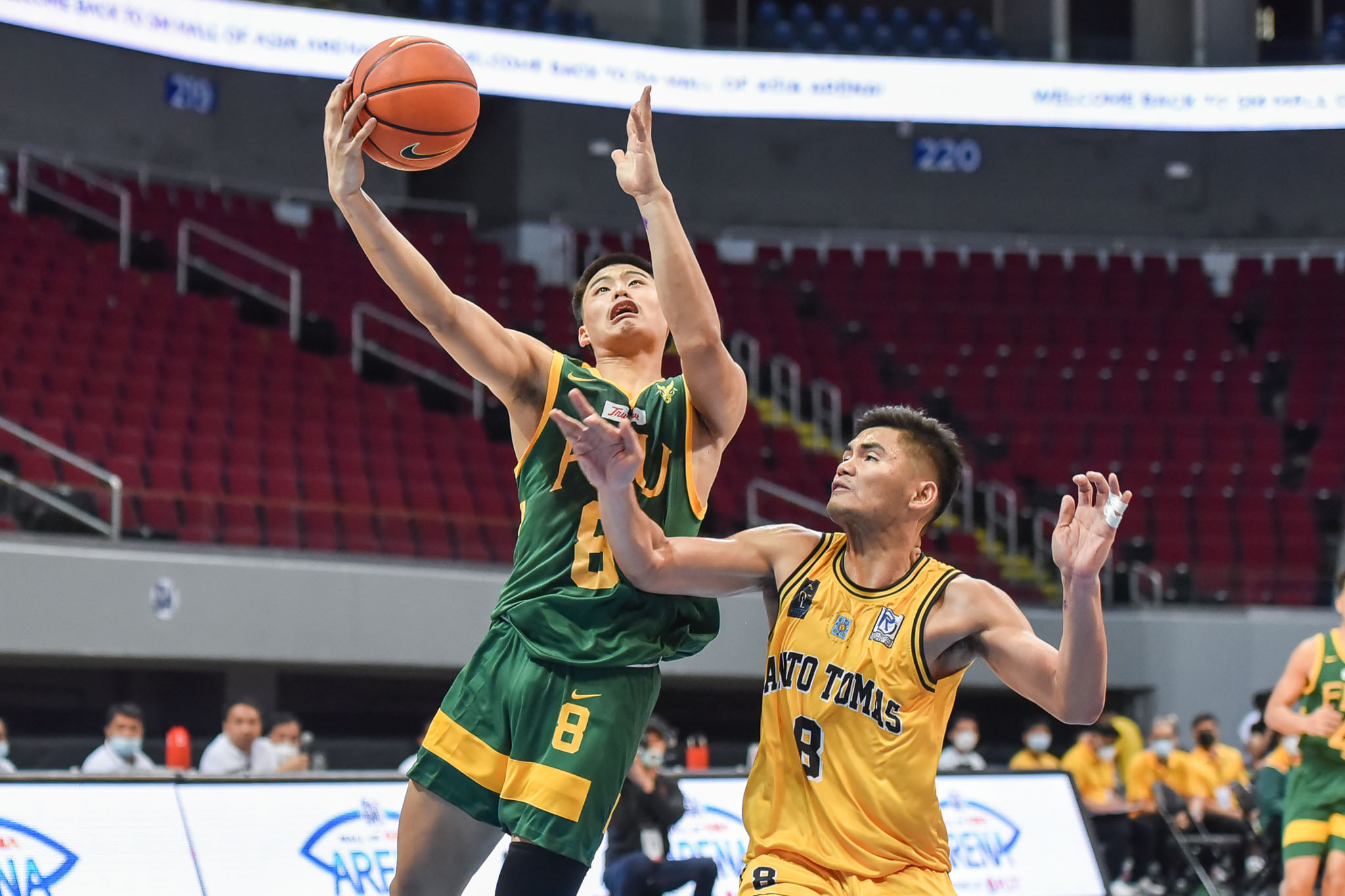 Cholo Anonuevo during his rookie year with FEU