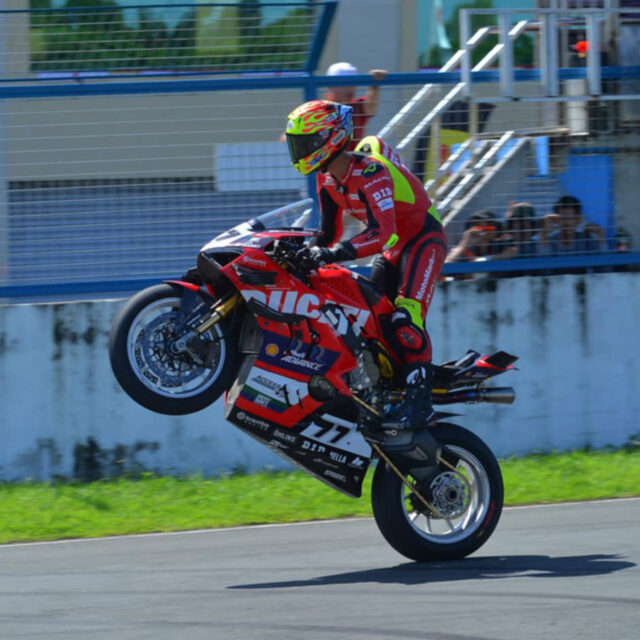 TJ Alberto at PSBK 2024 - Ducati Philippines