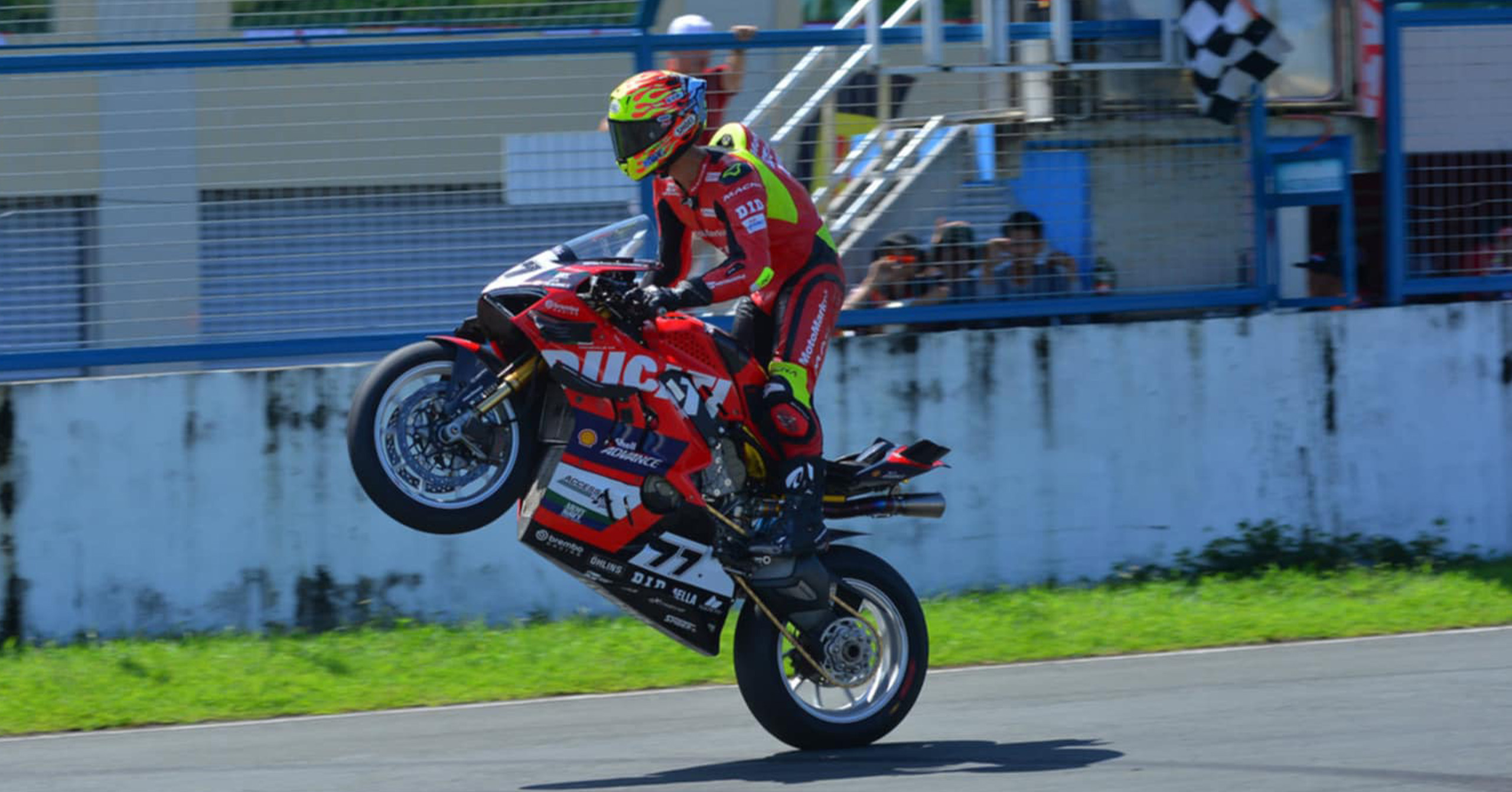 TJ Alberto at PSBK 2024 - Ducati Philippines