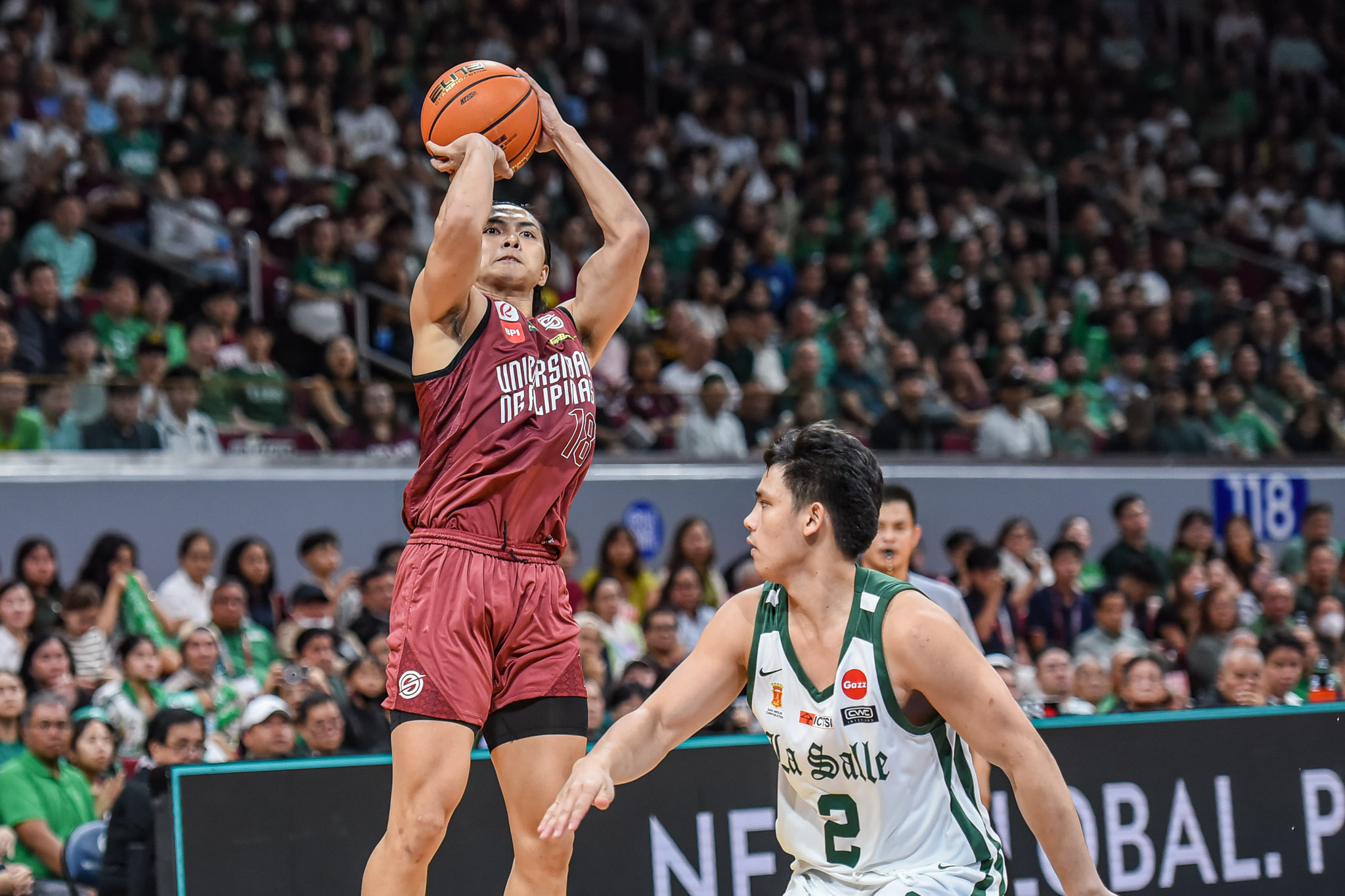 UAAP Season 87 men's basketball tournament: DLSU vs UP (Harold Alarcon and Vhoris Marasigan)