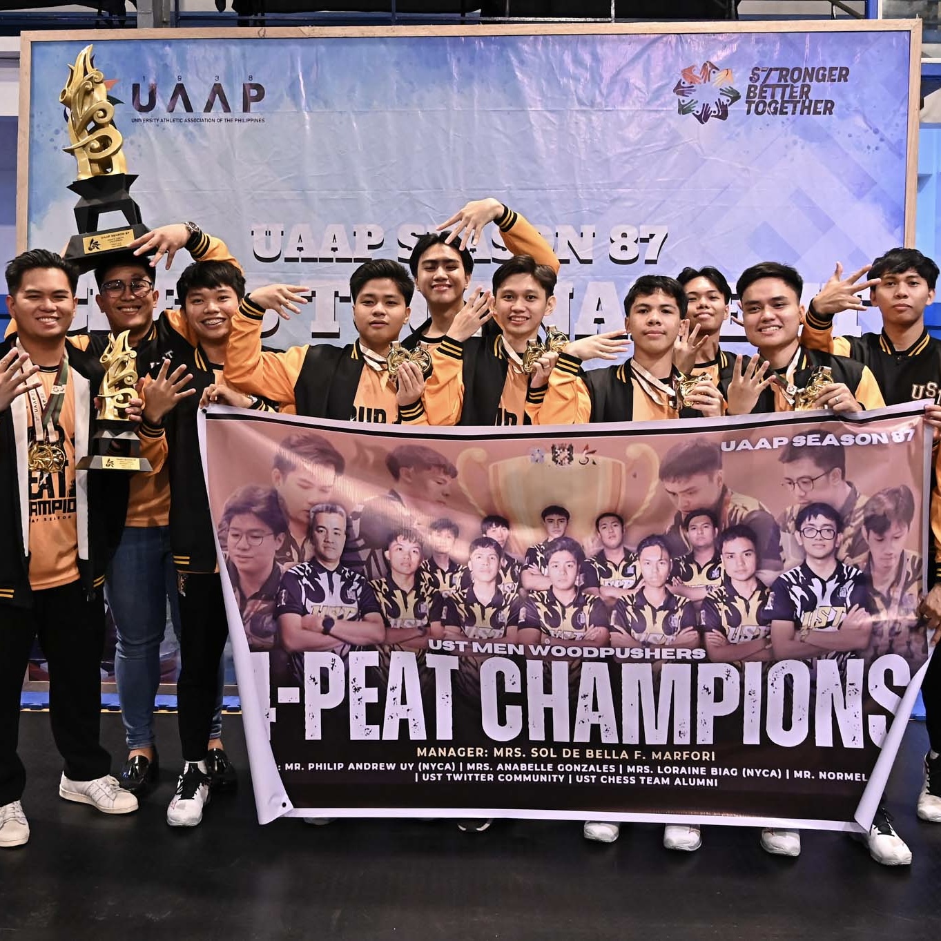 UAAP Season 87 Chess: UST woodpushers