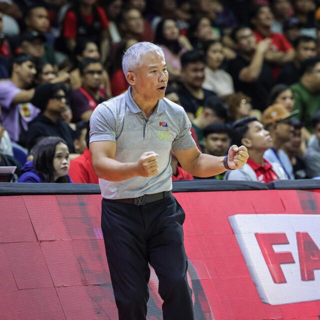 Coach Chot Reyes PBA Governor's Cup