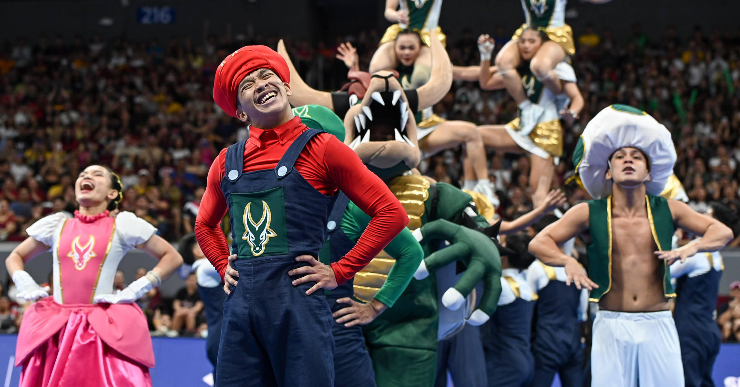 The FEU Cheering Squad's UAAP Cheerdance Competition performance