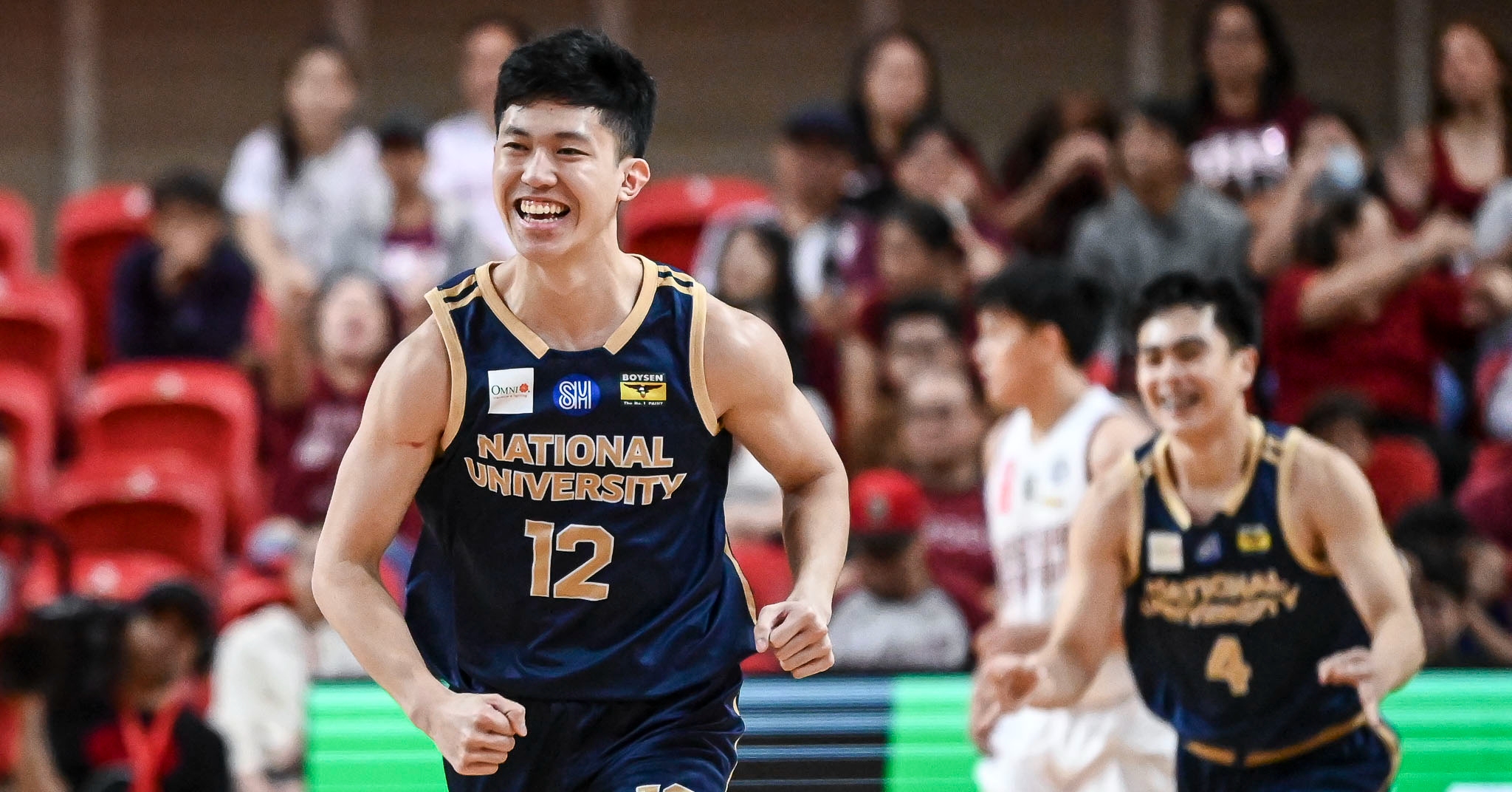 The NU Bulldogs' Patrick Yu