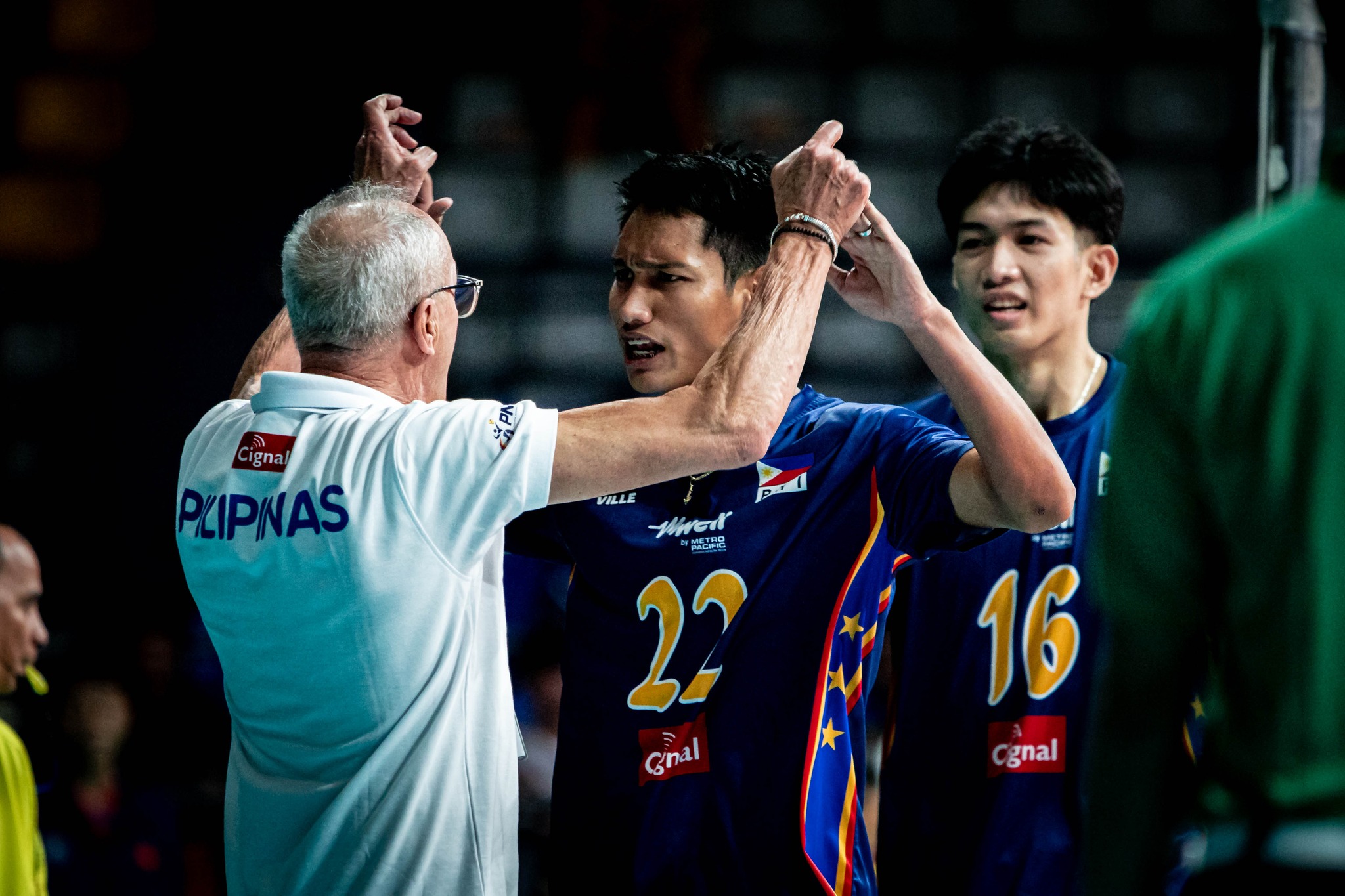 Alas Pilipinas Men's Michaelo Buddin during the SEA V.League