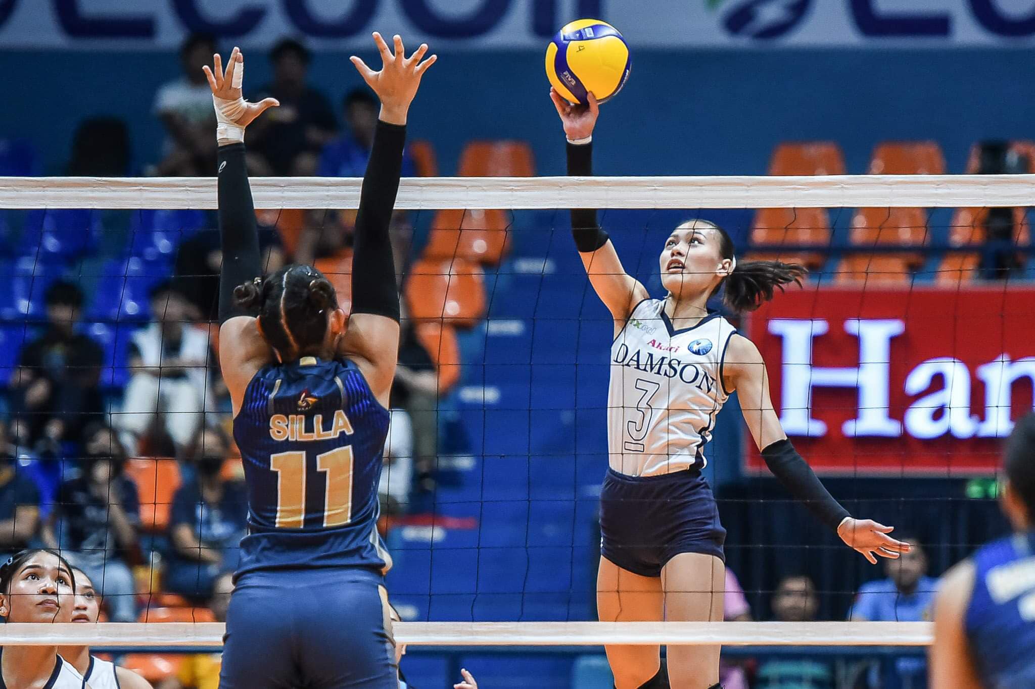 Nitura inarticle - the game Adamson rookie Shaina Nitura in the UAAP Girls Volleyball Tournament.