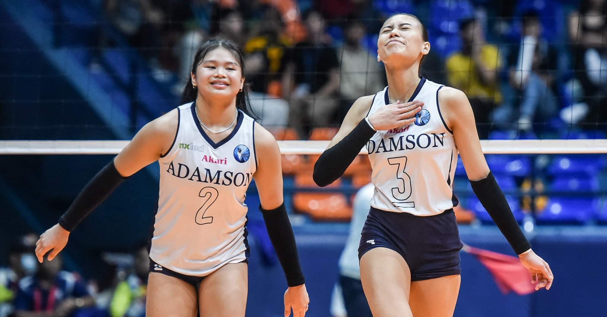 A shot of Adamson super rookie Shaina Nitura