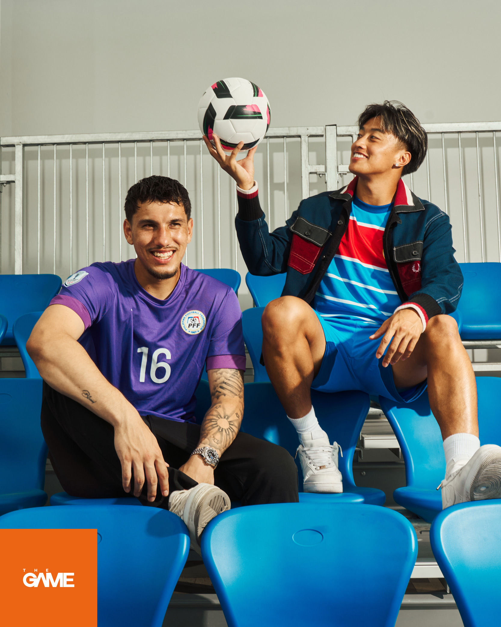 The GAME March 2025 Cover Story: Quincy Kammeraad and Pocholo Bugas (Philippine Football)