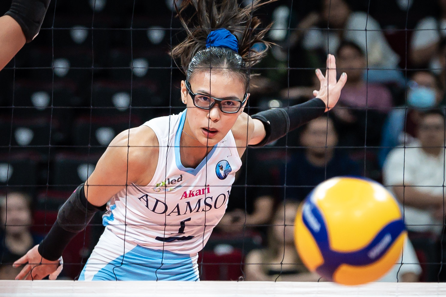 Uaap87 vb - shaina nitura-6956 - the game A shot of Adamson super rookie Shaina Nitura