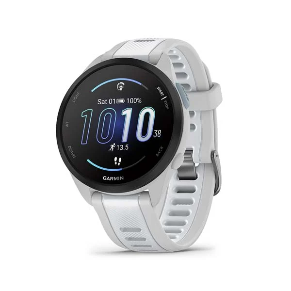 Forerunner-165-white-cf-lg - the game Garmin Forerunner Fitness Trackers