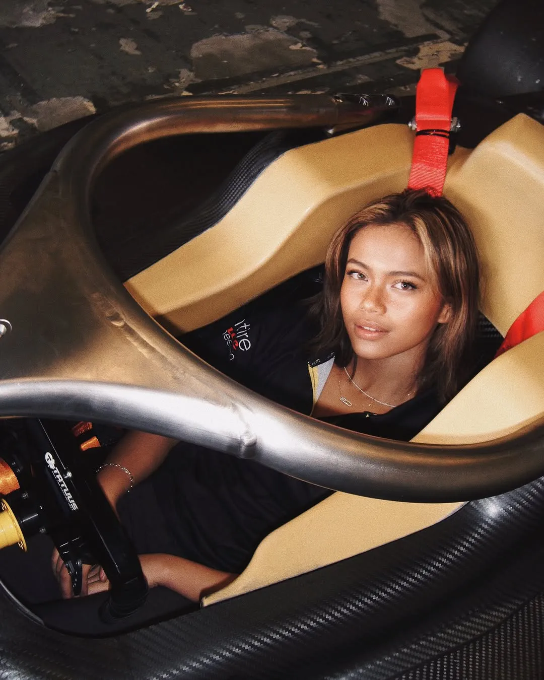 Racer bianca bustamante - the game Bianca Bustamante in the Elite Motorsports GB3 car