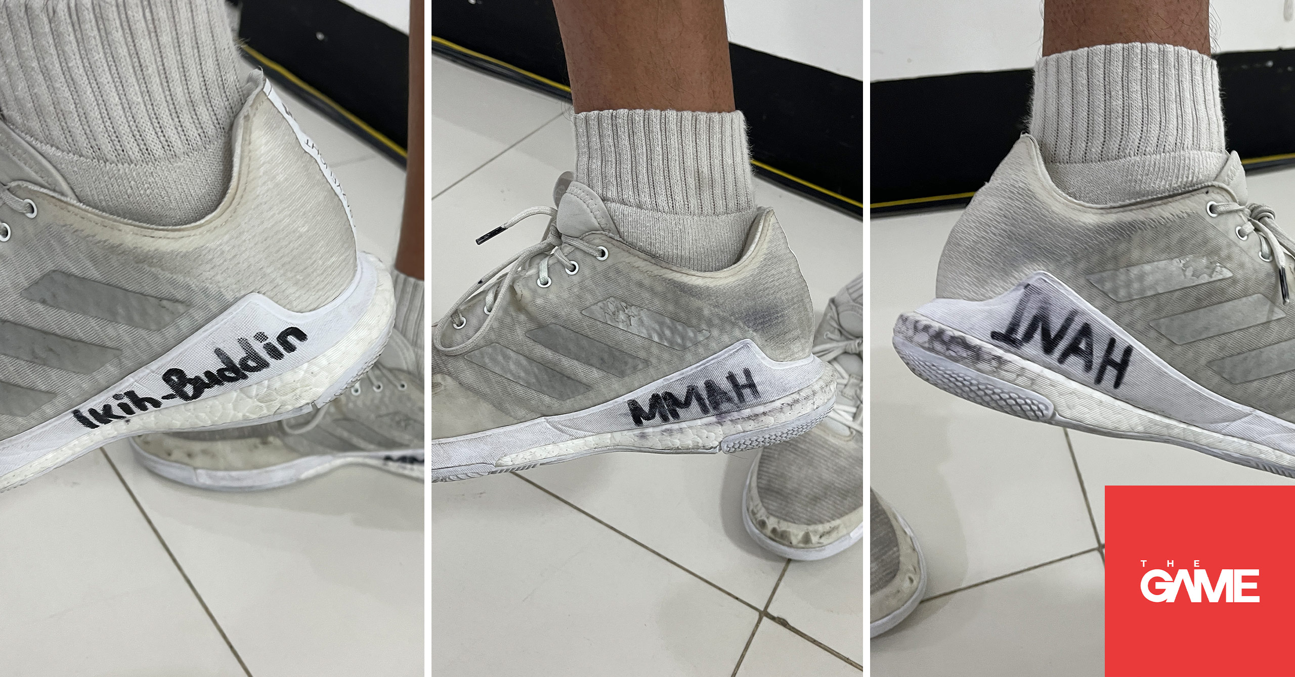 - the game Buds Buddin writes Inah, Mmah, and Ikih on his sneakers as a tribtute to his family in Palawan