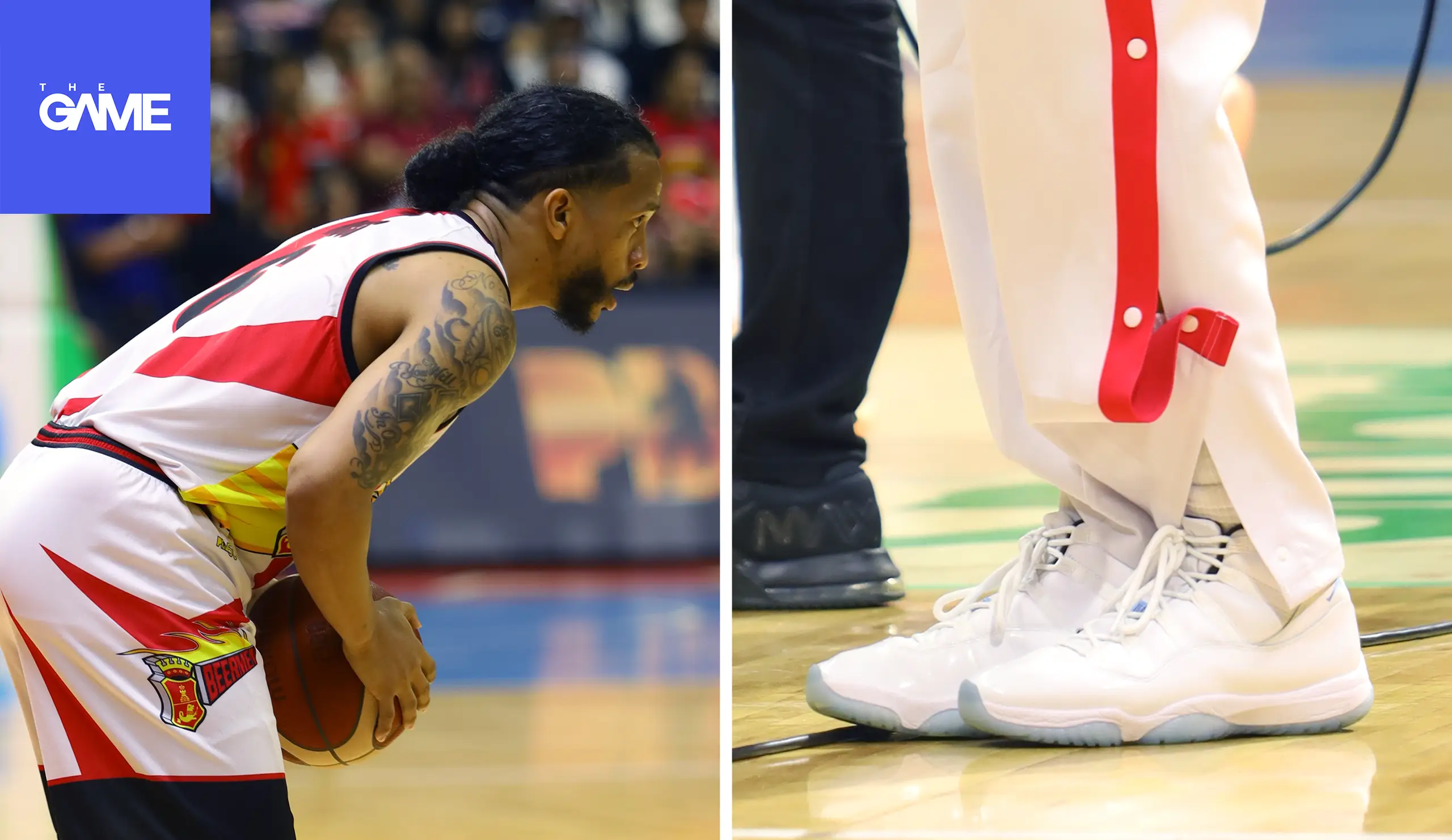 The game 2025 july in-article chris ross - the game PBA Philippine Cup finals sneakers: Chris Ross