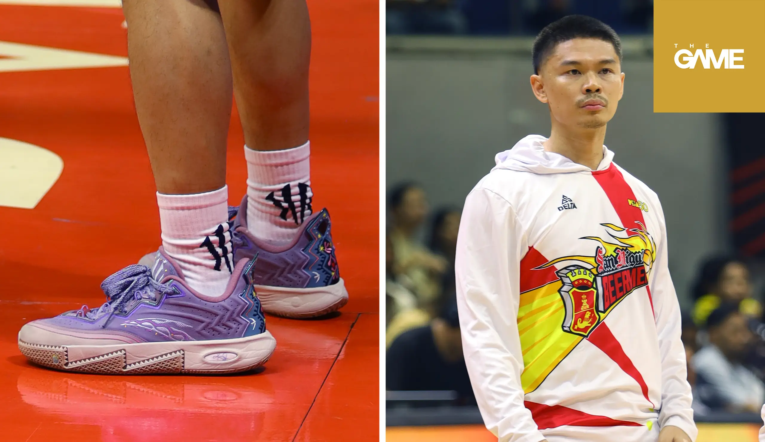 The game 2025 july in-article kris rosales - the game PBA Philippine Cup finals sneakers: Kris Rosales